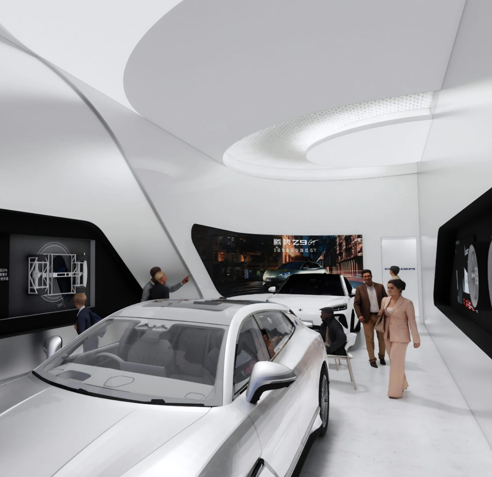 DENZA Showroom an der Königsallee in Düsseldorf