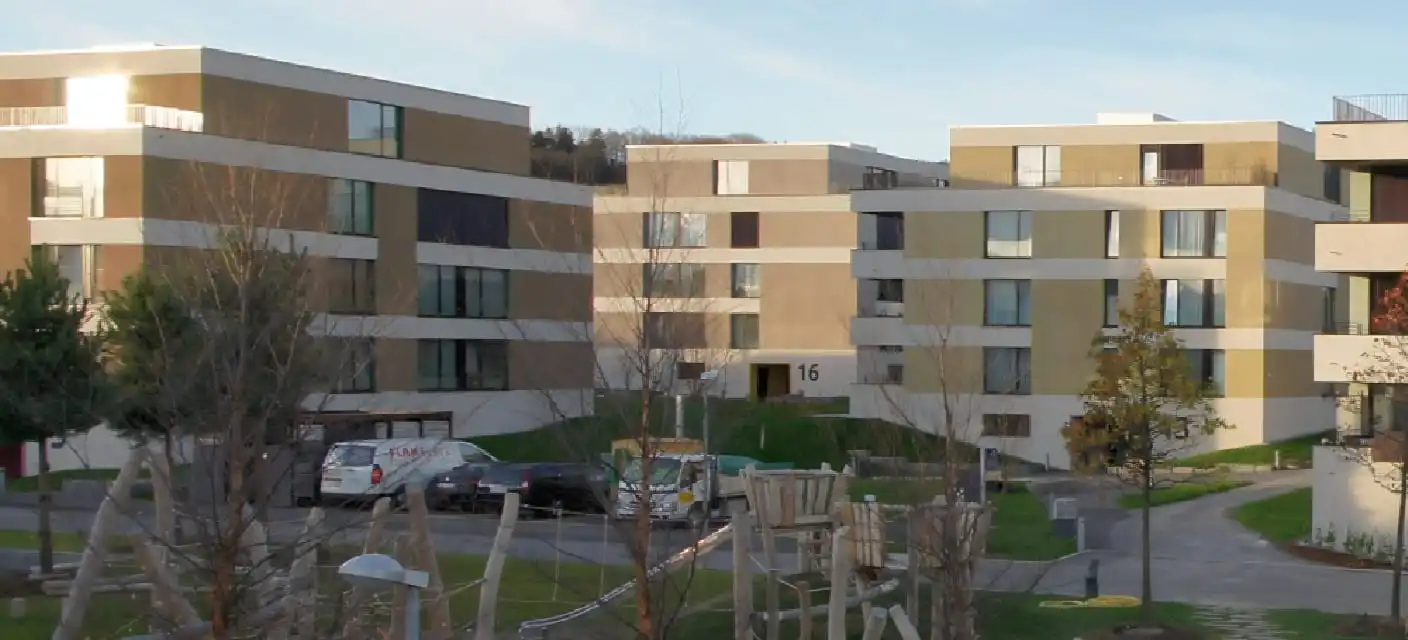 Wohnüberbauung in Muri, Schweiz